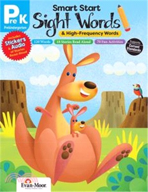 Smart Start: Sight Words, Grade PreK (附音檔下載連結)