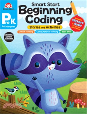 Smart Start: Beginning Coding Stories and Activities, Grade Prek (附QRCODE音檔)