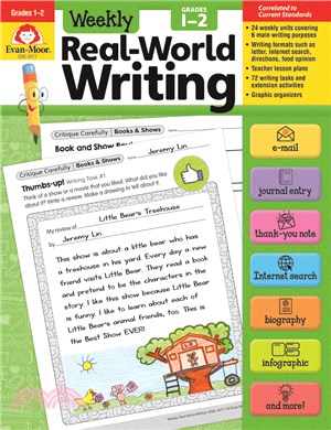 Weekly Real-World Writing, Grades 1-2