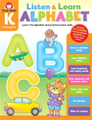 Listen and Learn: Alphabet, Grade K Workbook