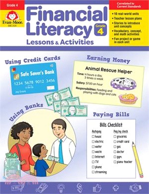 Financial Literacy Lessons and Activities, Grade 4 - Teacher Resource