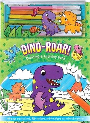 Dino-Roar! Coloring & Activity Book