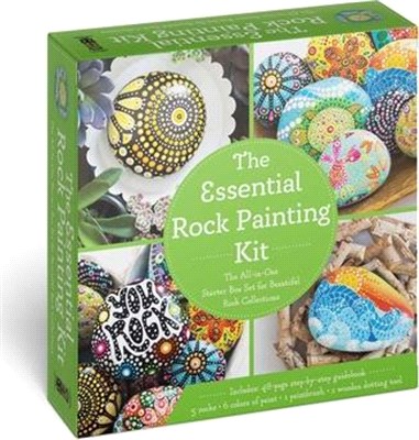 The Essential Rock Painting Kit: The All-In-One Starter Box Set for Beautiful Rock Collections