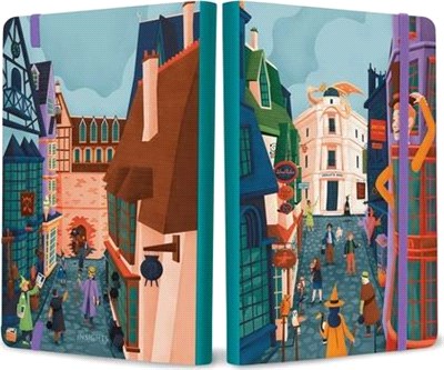 Harry Potter: Exploring Diagon Alley Softcover Notebook