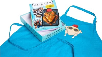 Friends: The Official Cookbook Gift Set (Friends TV Show, Friends Merchandise) [With Apron]