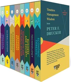 Peter F. Drucker Boxed Set (8 Books) (the Drucker Library)