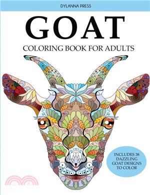 Goat Coloring Book for Adults