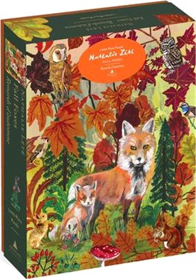 Nathalie Lété Fall Foxes 1,000-Piece Puzzle