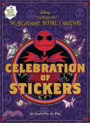 Disney Tim Burton's the Nightmare Before Christmas Celebration of Stickers