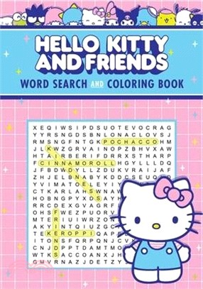 Hello Kitty and Friends Word Search and Coloring Book
