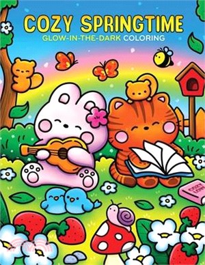 Cozy Springtime Glow-In-The-Dark Coloring