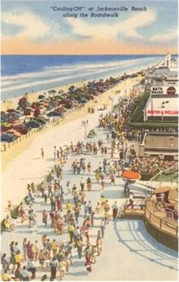 Vintage Journal Boardwalk, Jacksonville, Florida