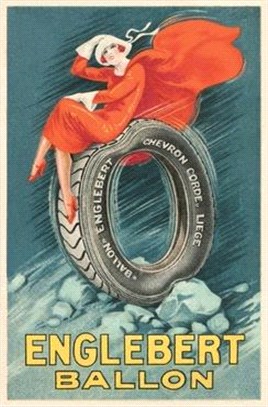 Vintage Journal Flapper on Car Tire