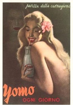 Vintage Journal Yomo, Advertisement for Italian Drink