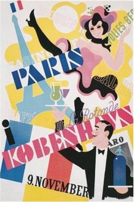 Vintage Journal Poster for Paris Follies in Copenhagen