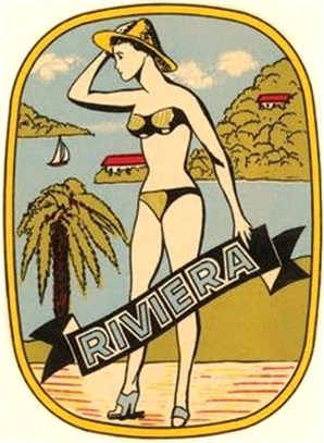Vintage Journal Riviera Decal