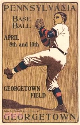 Vintage Journal Georgetown Baseball Poster