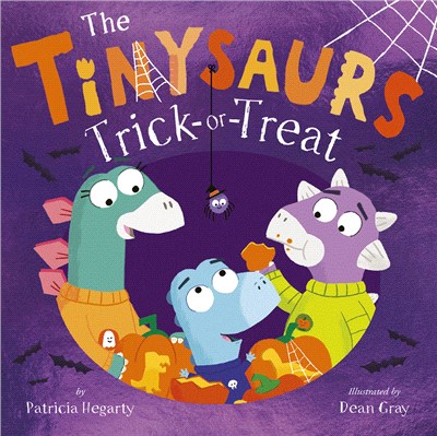 The Tinysaurs trick-or-treat...