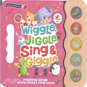 Wiggle, Jiggle, Sing & Giggle 5 Button Song Book