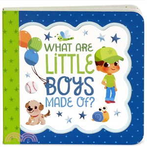 What Are Little Boys Made of? ─ Greeting Card Book With Envelope and Decorative Foil Seal