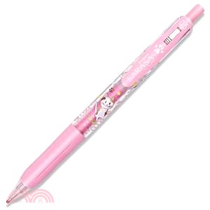 斑馬 SARASA CLIP喵朋友鋼珠筆0.5mm-牛奶粉紅色