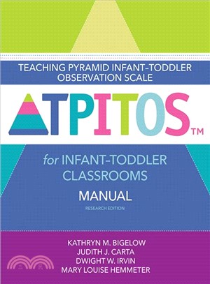 Teaching Pyramid Infant-toddler Observation Scale Tpitos for Infant-toddler Classrooms Manual, Research Edition