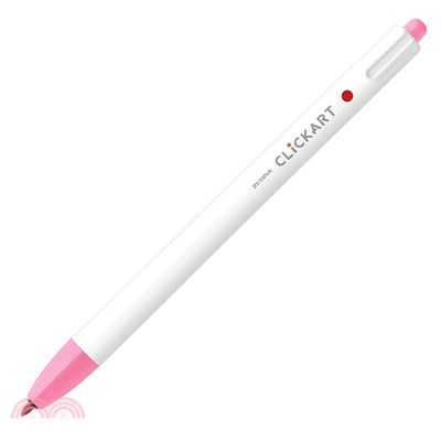 斑馬ZEBRA Clickart水性彩色筆-粉紅