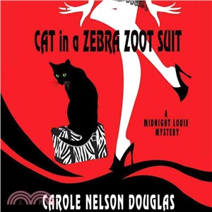 Cat in a Zebra Zoot Suit