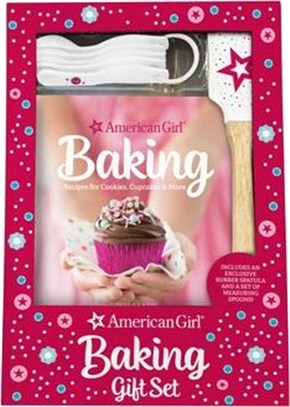 American Girl Baking Gift Set: Recipes for Cookies, Cupcakes & More (Kid's Cookbook, American Girl Doll)