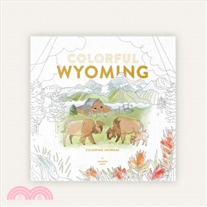 Colorful Wyoming Coloring Journal