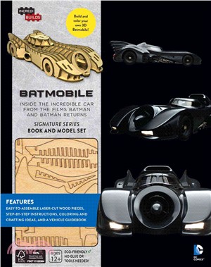 Incredibuilds Batmobile Signature Series Book and Model Set