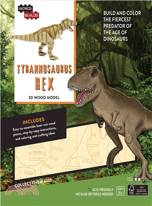 Incredibuilds - Tyrannosaurus Rex ― 3d Wood Model