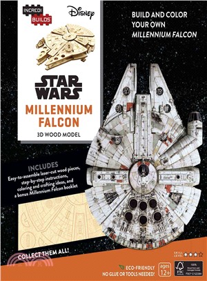 Incredibuilds Star Wars Millennium Falcon 3D Wood Model