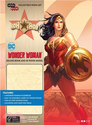 Wonder Woman Deluxe Book and Model Set