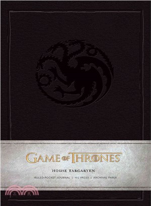 Game of Thrones House Targaryen Ruled Pocket Journal