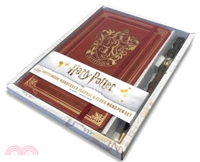 Gryffindor Hardcover Journal and Elder Wand Pen Set (Harry Potter)