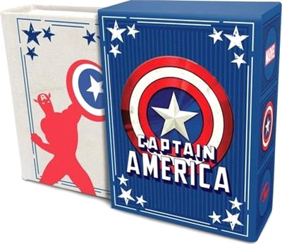 Marvel Comics: Captain America: Inspirational Quotes from the First Avenger (Tiny Book) Fits in the Palm of Your Hand Stocking Stuffer, Novelty Geek G
