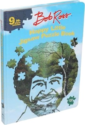 Bob Ross Happy Little Jigsaw Puzzle Book ― 9 96-piece Puzzles