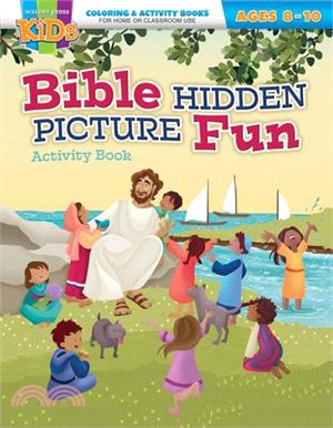 Bible Hidden Picture Fun: Coloring & Activity Book