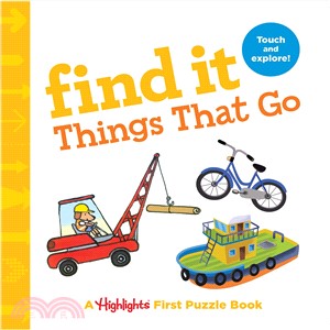Find It Things That Go ― Baby's First Puzzle Book