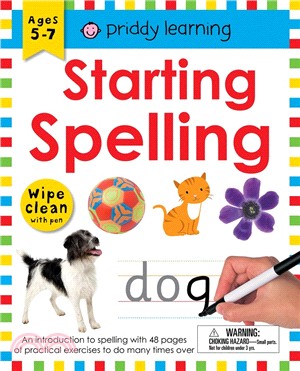 Wipe Clean Workbook: Starting Spelling: An introduction to spelling with 48 pages of practical exercises to do many times over