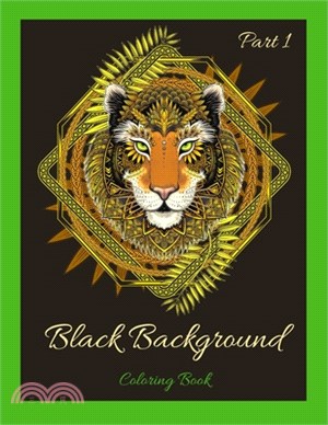 Black Background Coloring Book Part 1