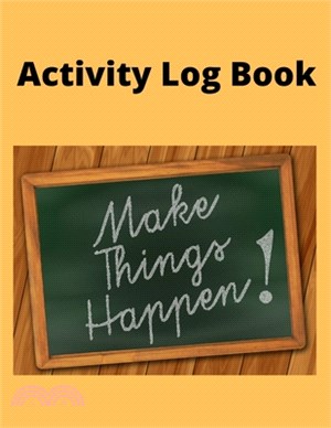 Activity Log Book: Amazing Day-To-Day Diary Logbook of Daily Activities