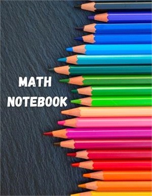 Math Notebook: Large Simple Graph Paper Notebook / Mathematics and Science Notebook / 120 Quad ruled 4x4 pages 8.5 x 11 / Grid Paper