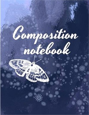 Composition notebook: Wide Ruled Lined Paper, Journal for Students