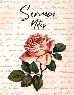 Sermon Notes-Verse Notebook -Bullet Journal Bible Verse - Work Notes Journal-Sermon Notes Journal -