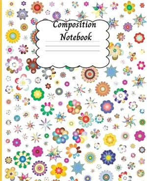 Composition Notebook: Amazing Wide Ruled Paper Notebook Journal - Wide Blank Lined Workbook for Teens, Kids, Boys and Girls with Cute Design
