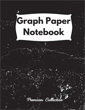 Graph Paper Notebook: Large Simple Graph Paper Notebook, 100 Quad ruled 5x5 pages 8.5 x 11 / Grid Paper Notebook for Math and Science Studen