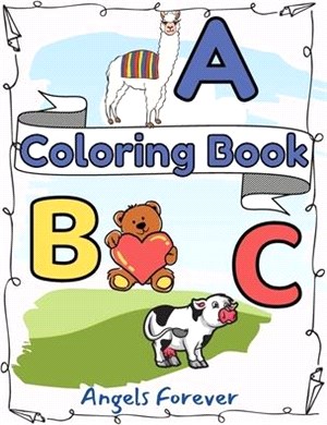 ABC Coloring Book: Amazing Alphabet Book for Kids, Coloring Books for Toddlers, Page Large 8.5 x 11"