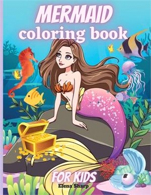 Mermaid Coloring Book For Kids